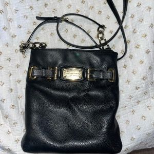 Michael Kors black crossbody purse